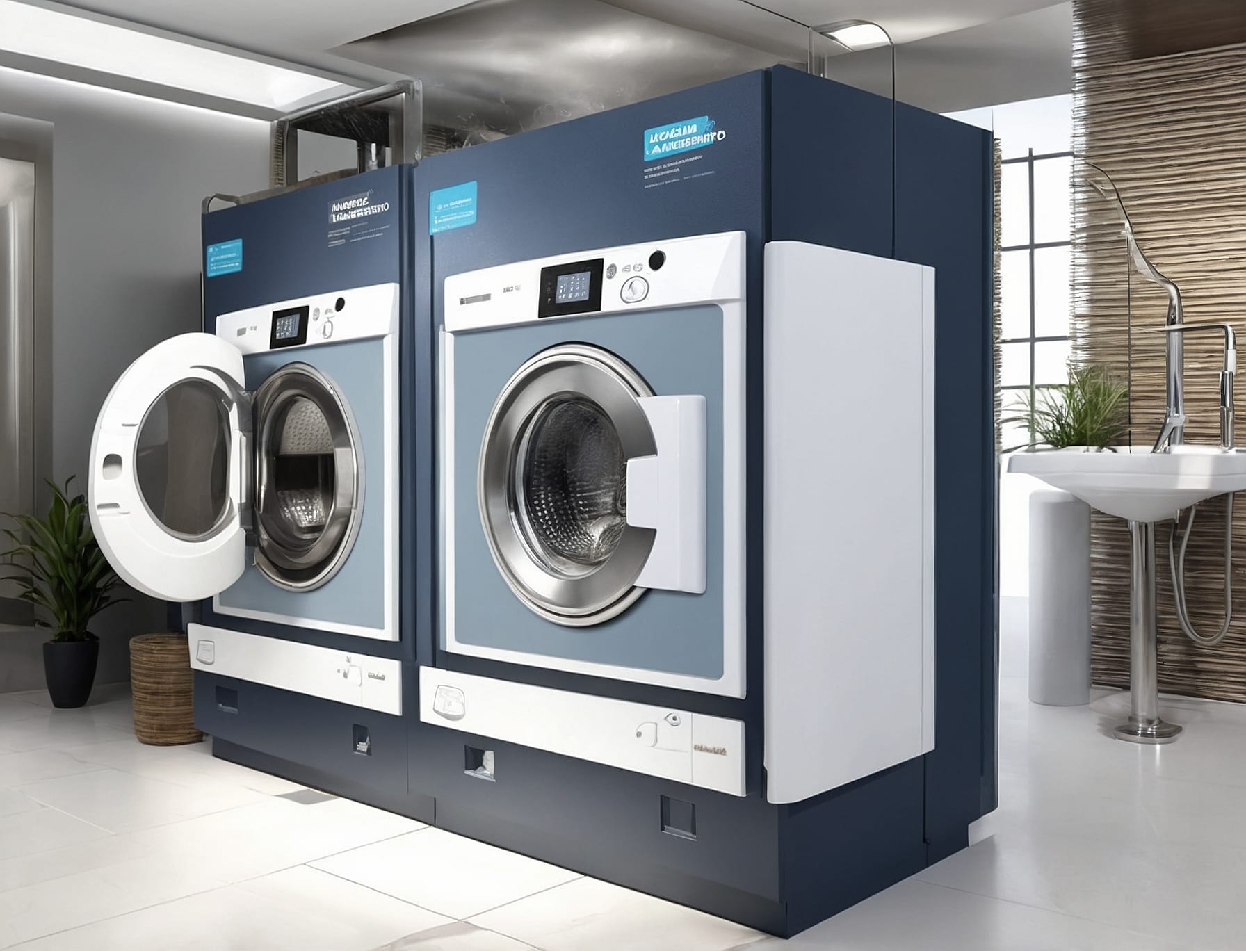 Lavandería con servicio rápido y seguro.